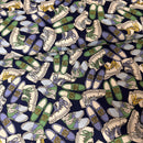 Navy Blue Shoe Fabric 100% Premium Cotton Fabric by Dashwood Sold Per 1/2 Metre