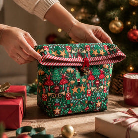 *PRE-ORDER* Project Pack - Green Nutcracker Christmas Gift Bag (Club Members Only) *Does Not Include Video Tutorial*