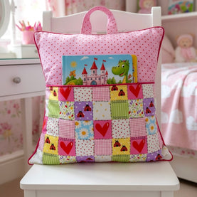 Little Ladies Piped Book Cushion Project Pack (Club Members Only) *Does Not Include Video Tutorial*