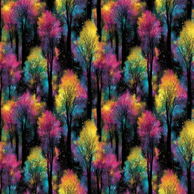 Mystic Woodland, 100% cotton fabric - sold per half metre 136cm Wide