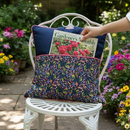 'The Garden' Piped Book Cushion Project Pack (For Stitchi Club Members) *Does Not Include Video Tutorial*