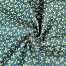 Emerald Green Christmas Holly 100% Cotton Fabric, sold per  Half Metre, 54 inches wide