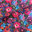 Forest Floral 100% Premium Cotton Fabric Sold Per 1/2 Metre, 112cm Wide
