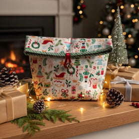 *PRE-ORDER* Project Pack - Ivory Nutcracker Christmas Gift Bag (Club Members Only) *Does Not Include Video Tutorial*