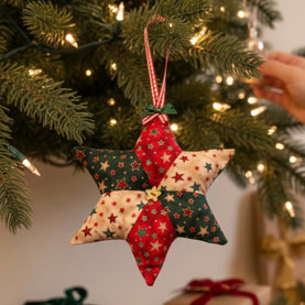 Project Pack - Stuffed Christmas Star (For Stitchi Club Members) *Does Not Include Video Tutorial*