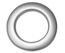 Silver 40mm Plastic Grommet - Click In Place No Tool Needed *Used In Our Dog Walkers Bag Project*