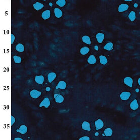 Batik Colour 1 100% cotton fabric 110cm wide, sold per 1/2 metre