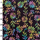 Batik Colour 6 100% cotton fabric 110cm wide, sold per 1/2 metre