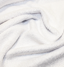 White Bamboo Towelling Sold Per 1/2 Metre 150cm Wide
