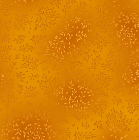 Mustard Yellow Bloom & Blend 100% Premium Cotton Fabric Sold Per 1/2 Metre 112cm Wide