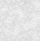 White Bloom & Blend 100% Premium Cotton Fabric Sold Per 1/2 Metre 112cm Wide