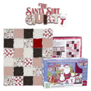 The Santa Suit Quilt Kit, Includes Storybook & 90 Fabric Squares