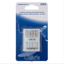 Celia's 5 pack assorted universal sewing machine needles 130R/705