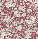 Burgundy FAT QUARTER Liberty Emily Annabelle -  100% Premium Cotton Fabrics