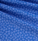 Cobalt Blue Petal Palette Blender by Debbie Shore Cotton Fabric Sold Per 1/2 Metre 112cm Wide