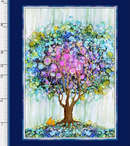 Tree of Life Quilting Panel by Sylvie Demers 36" Premium Cotton Fabric