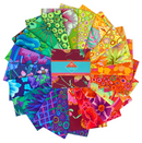 Kaffe Fassett Classic Free Spirit Charm Pack 5" Squares 42 Pieces