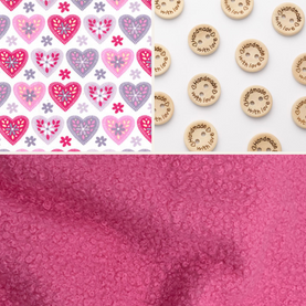 Project Pack - Pink Hot Water Bottle Cover (Stitchi Club Exclusive) *Does Not Include Video Tutorial*
