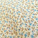 Blue Tiny Floral Small Print 100% Cotton Poplin Sold Per 1/2 Metre 112cm Wide