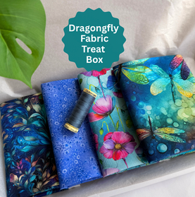 Dragonfly Blend 4 Piece FQ Bundle Plus Thread Treat Box
