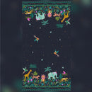 Metallic Jungle Luxe 100% Premium Cotton Fabric by Dashwood, sold per Panel 23 inches x 44 inches wide
