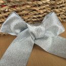 Silver Lame Ribbon 7mm Wide Sold Per Metre