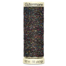 Gutermann 100m sew all thread shades of browns, creams, lemons, orange, white & black