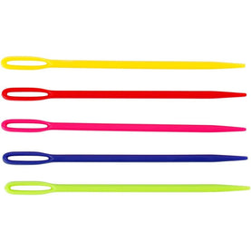 Plastic Yarn Darning Needle.  7cm in length