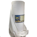 Soft & Bright 100% Polyester Batting/ wadding for quilting, 228cm (90 inches)  wide, sold per 1/2 metre